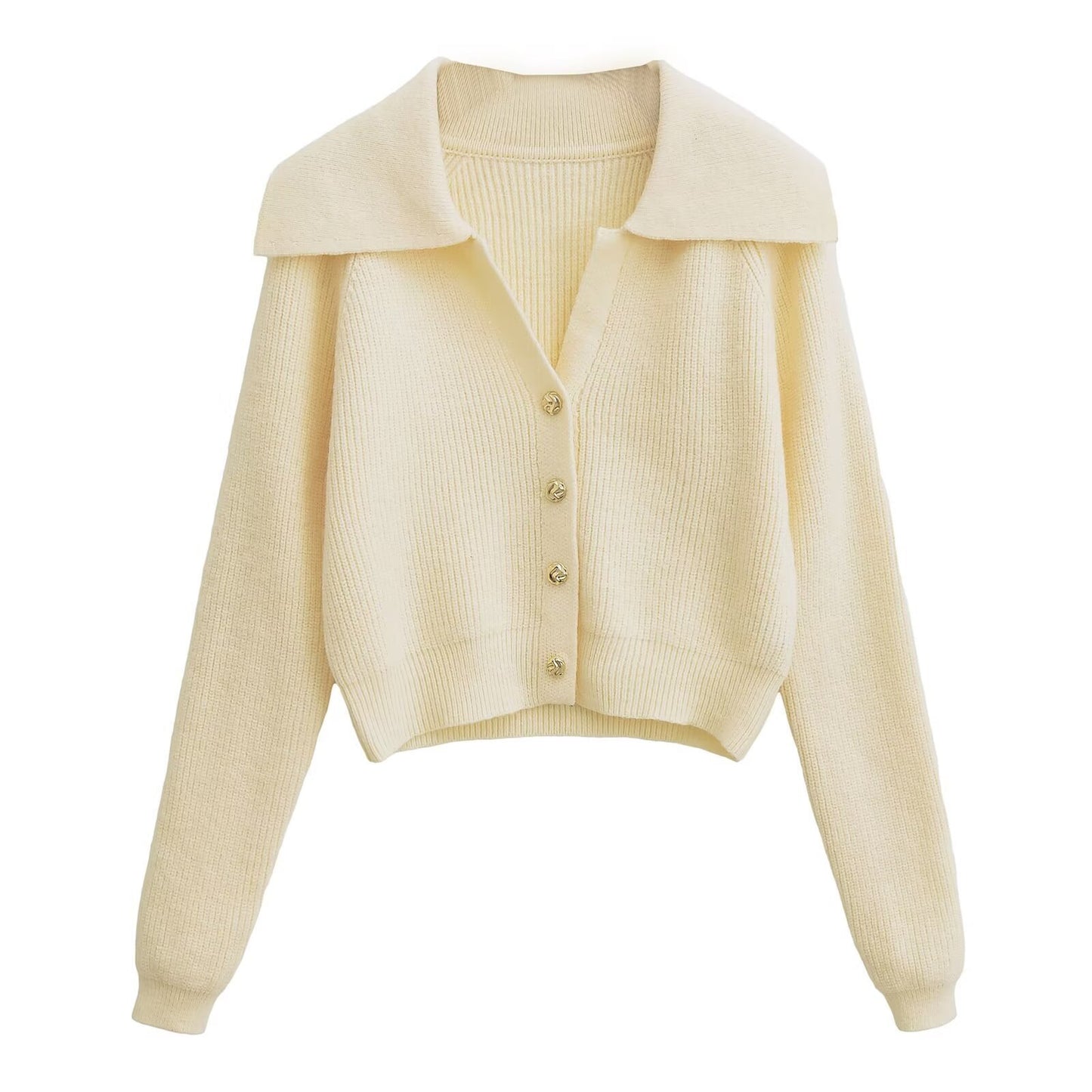 Women's Retro Soft Glutinous Sweater Coat Top