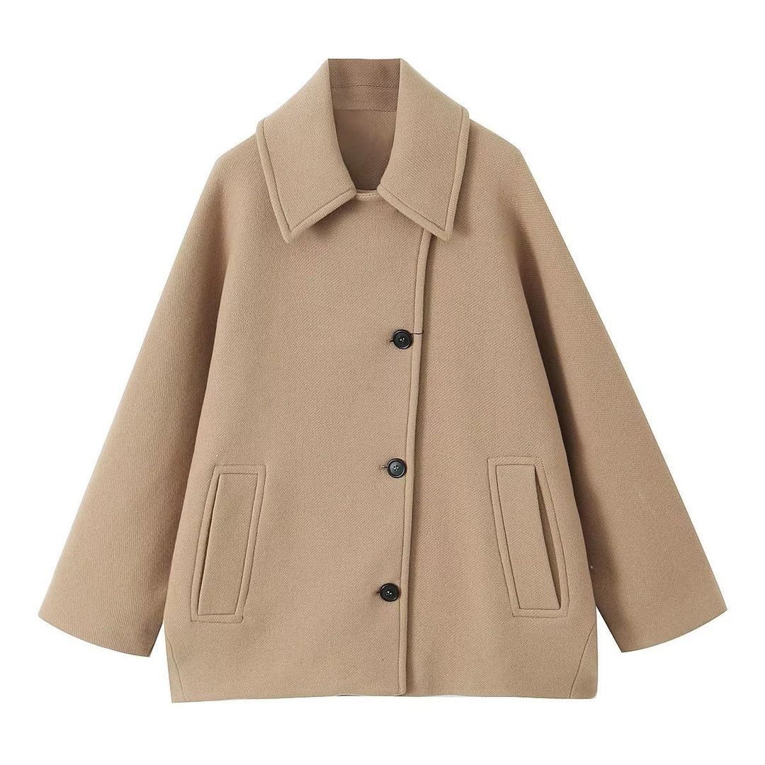 Spring Elegance  Loose Solid Coat
