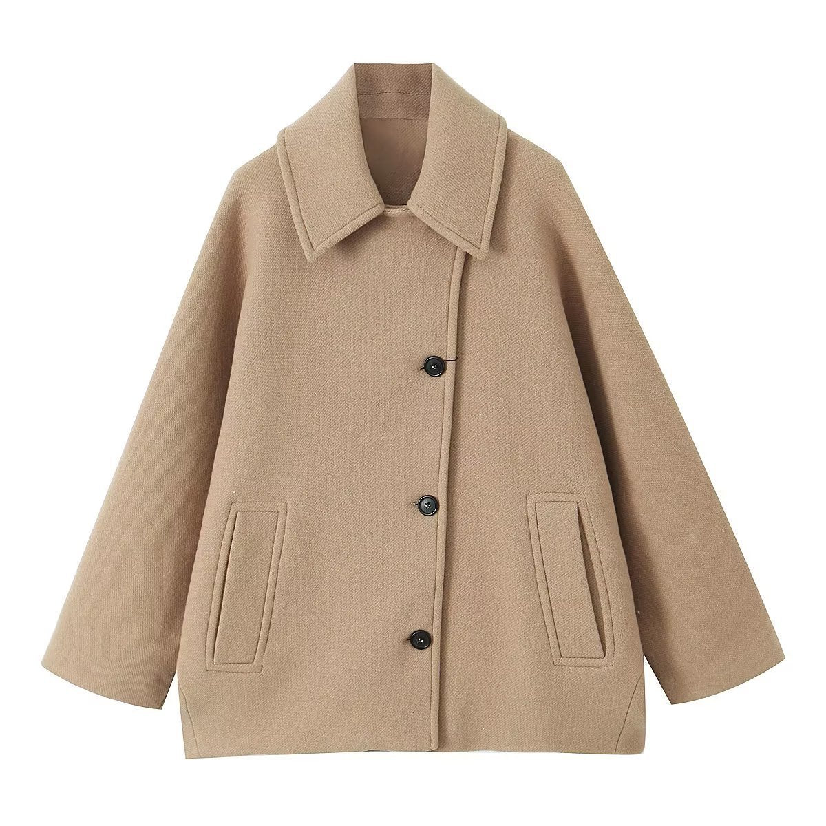 Spring Elegance  Loose Solid Coat