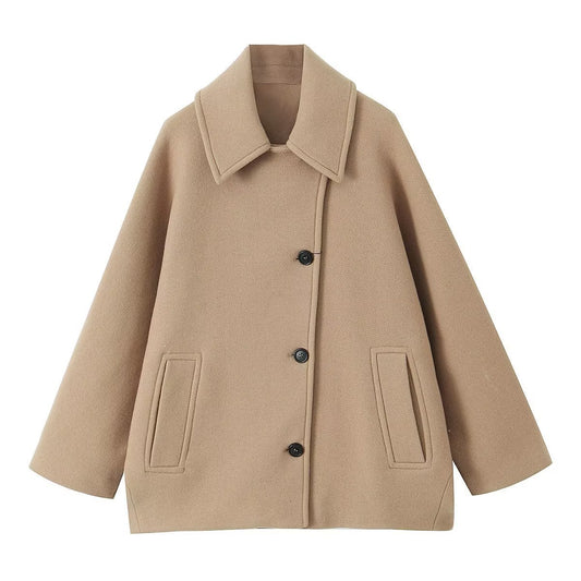 Spring Elegance  Loose Solid Coat