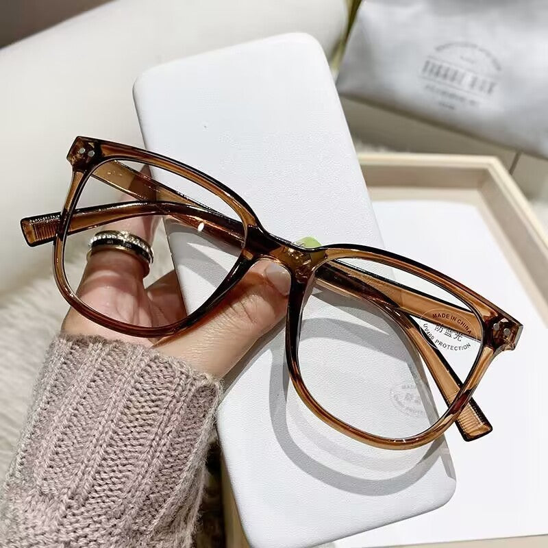 Women's Solid Color Anti-blue Light Advanced Sense Glasses