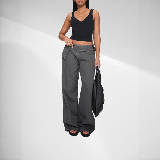 Wide-leg trousers