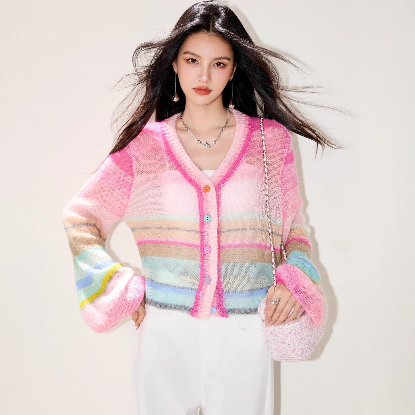 Autumn French Unique Cardigan