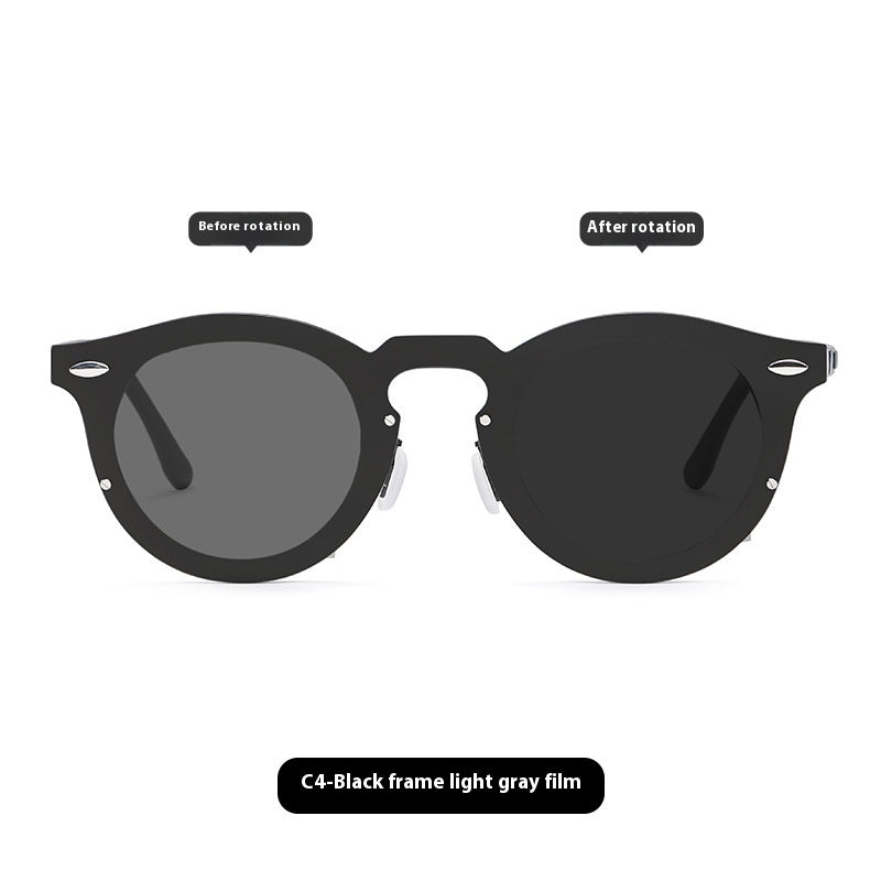 Rotating Adjustable Color Changing UV Resistant Sunglasses