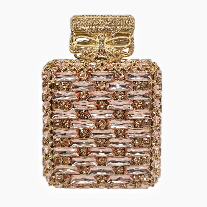 Chic Crystal Perfume Clutch