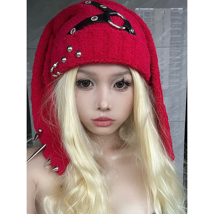 Women's Fashion Personalized Christmas Rabbit Ear Hat