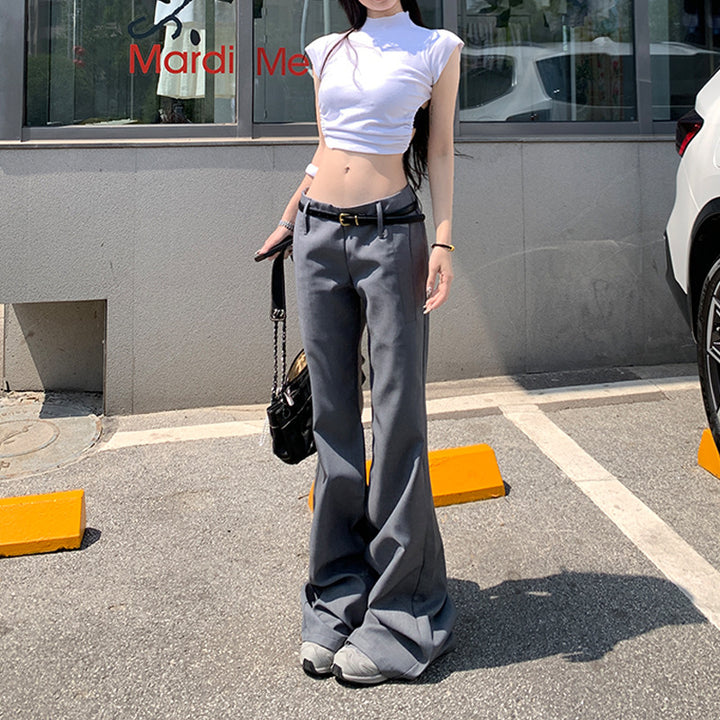 Grey Suit Trousers