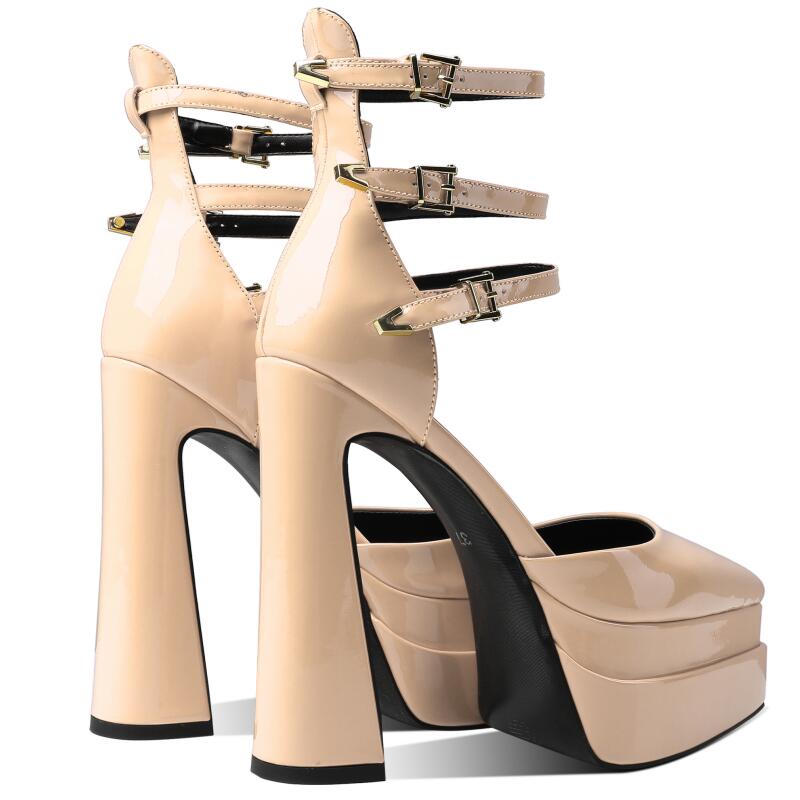 Chic Double Layer Platform Mary Jane Shoes