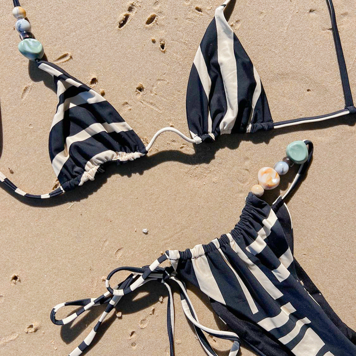 Sexy Striped Swimwear