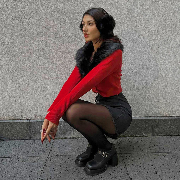 Slim Fit Autumn Top