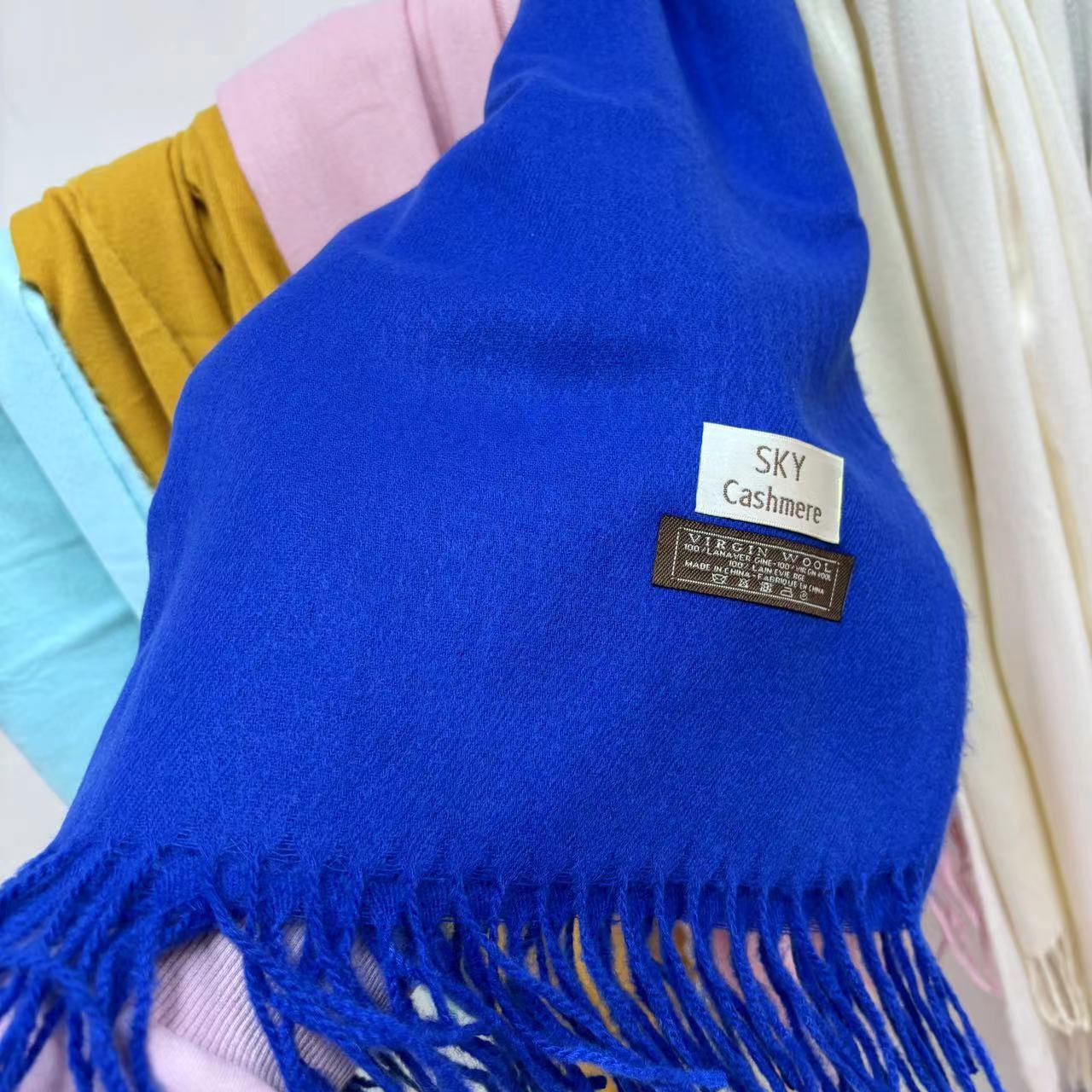 Women's Autumn And Winter Tassel Cashmere Scarf