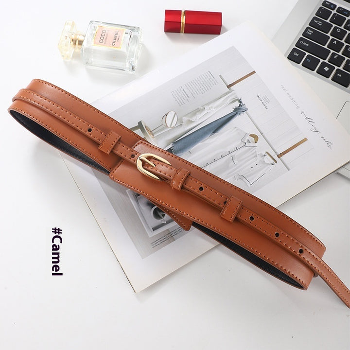 Suit Jacket Wide Waist Seal Belt
