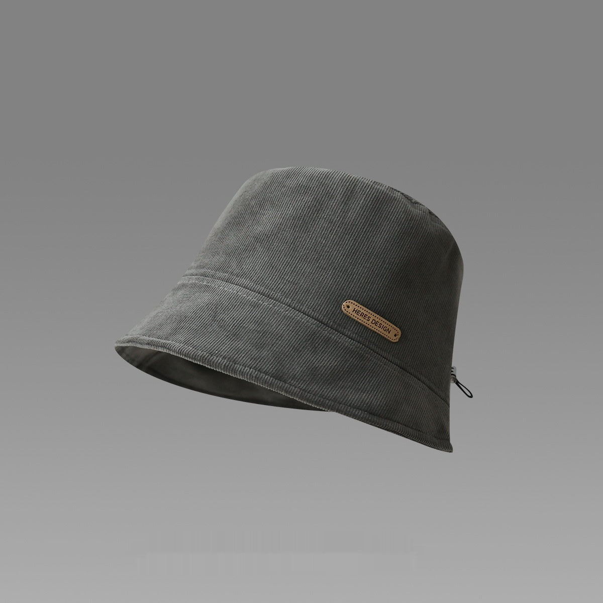 Gray Wool Beret Female Warm Knitted Hat