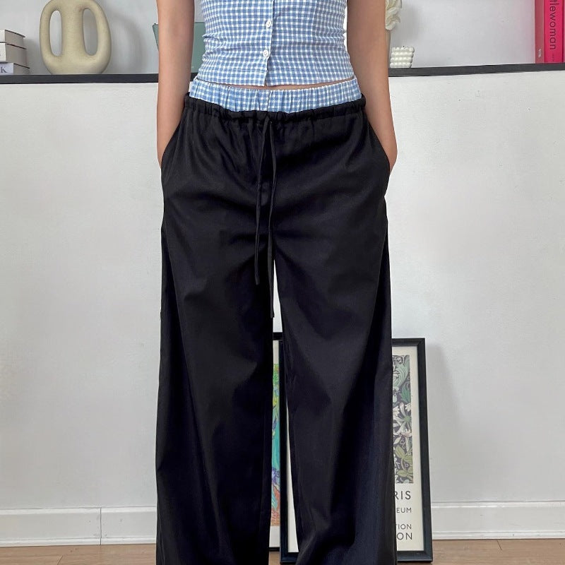 Vest Summer Casual Loose Lace Trousers Suit Women