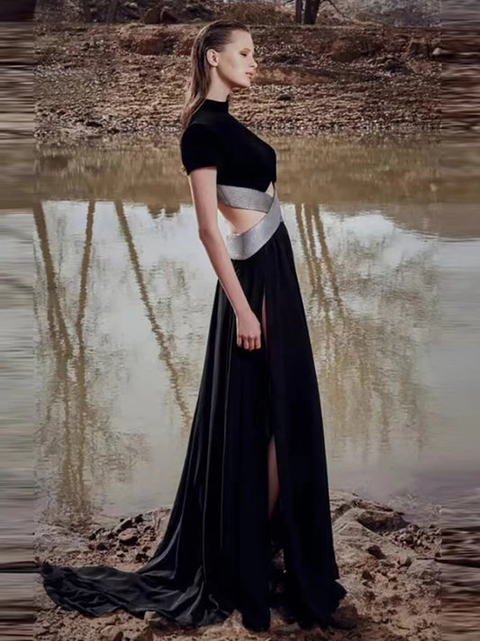 Cross Diamond Bandage Gown