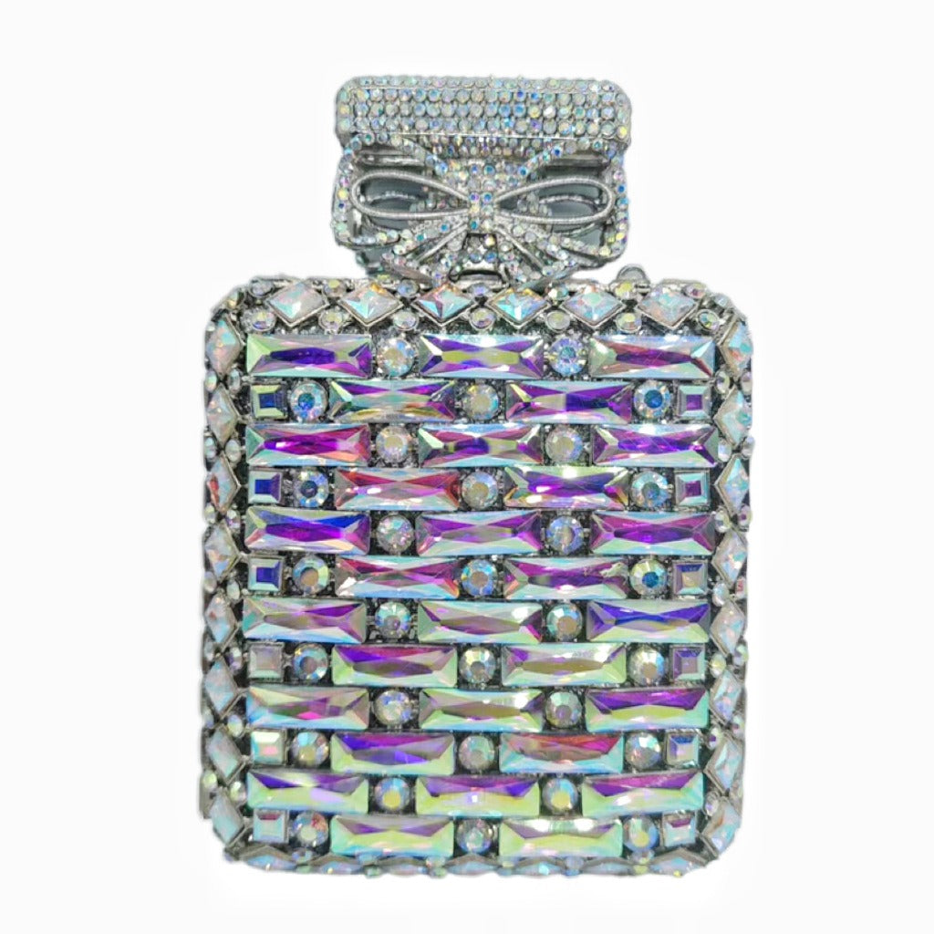 Chic Crystal Perfume Clutch