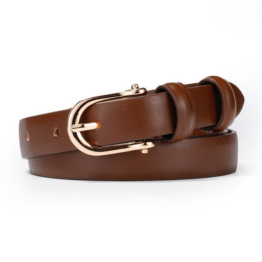 Pin Buckle Korean Style Belt