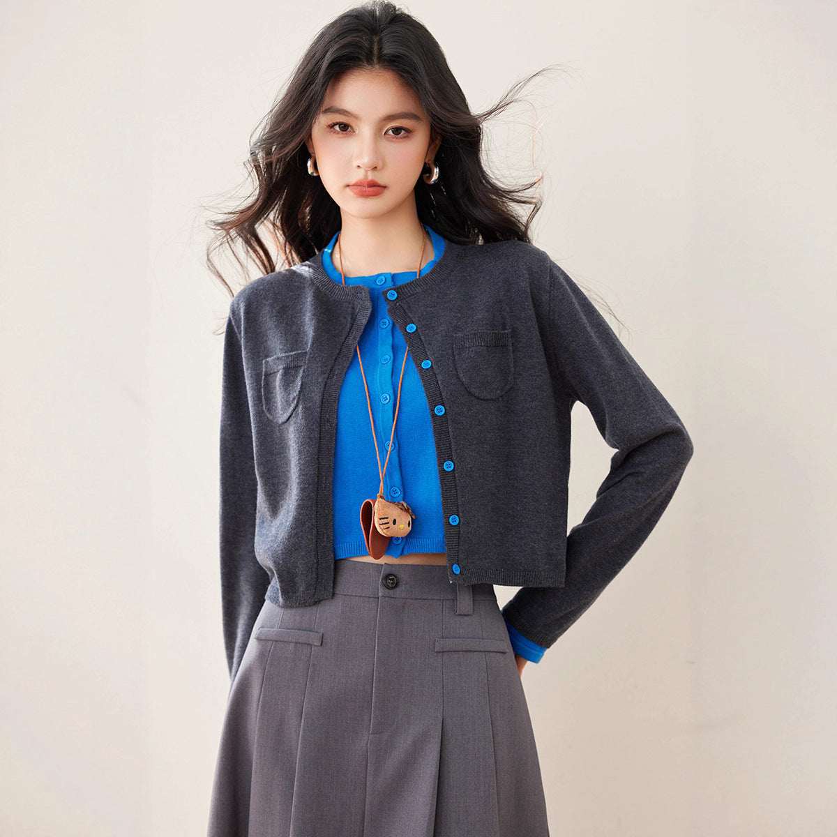 Cardigan Soft Short Sweater