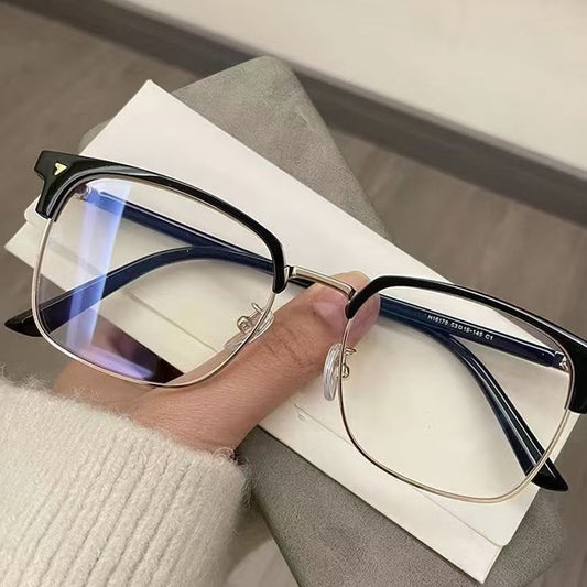 Korean Version HD Eye Protection Anti-Blue Ray Plain Glasses