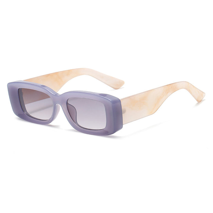 Square Sunglasses Retro Fat Edge Thick Frame Glasses