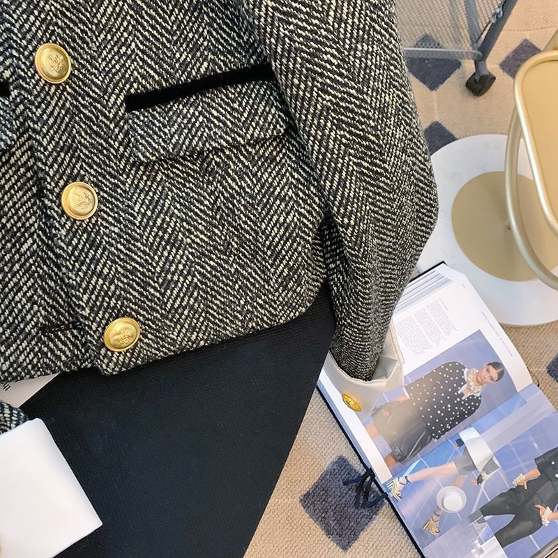 Parisian Charm Short Spring Coat
