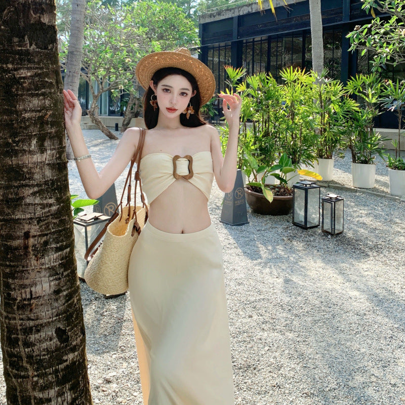 Tube Top & Skirt Set