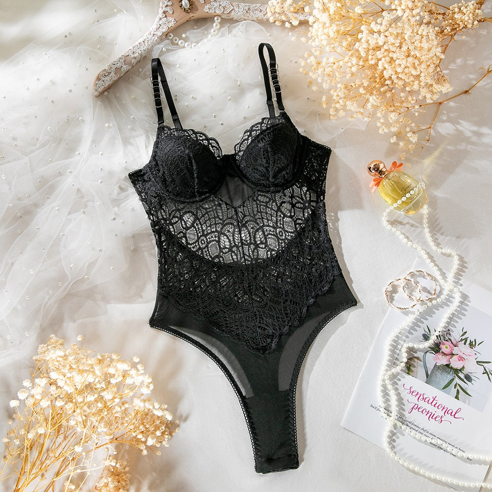 Elegant Lace Bodysuit