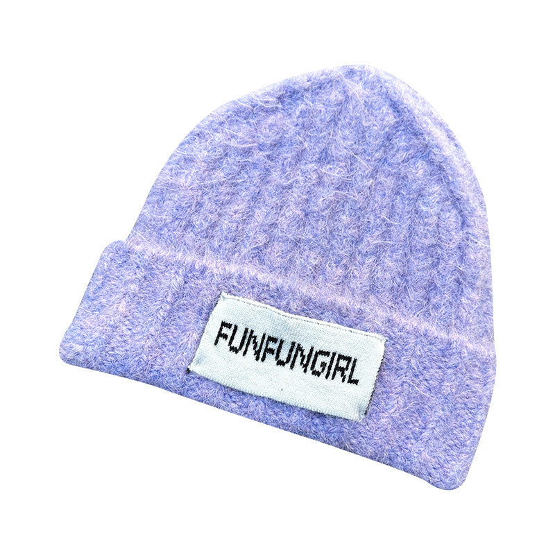 Simple All-matching Warm Sleeve Cap Windproof And Cold-resistant Ear Protection