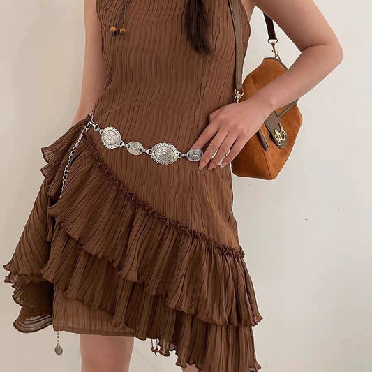 Bohemian Antique Style Metal Waist Chain