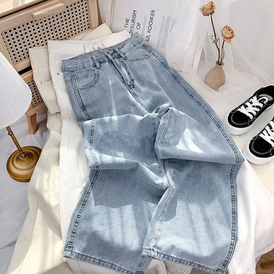 Pear-shaped Wide-leg Jeans