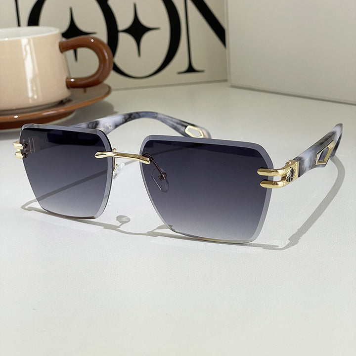 Street Shooting Ins Trendy Trimming Sunglasses