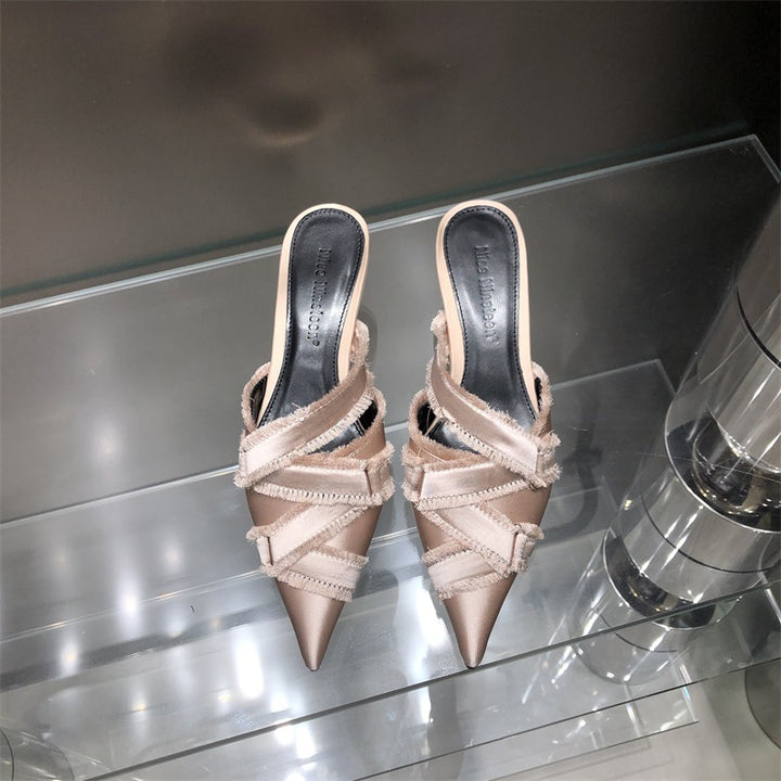 Chic Baotou Heeled shoes