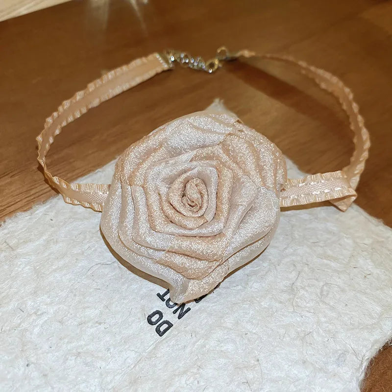 Romantic Rose Pendant Necklace