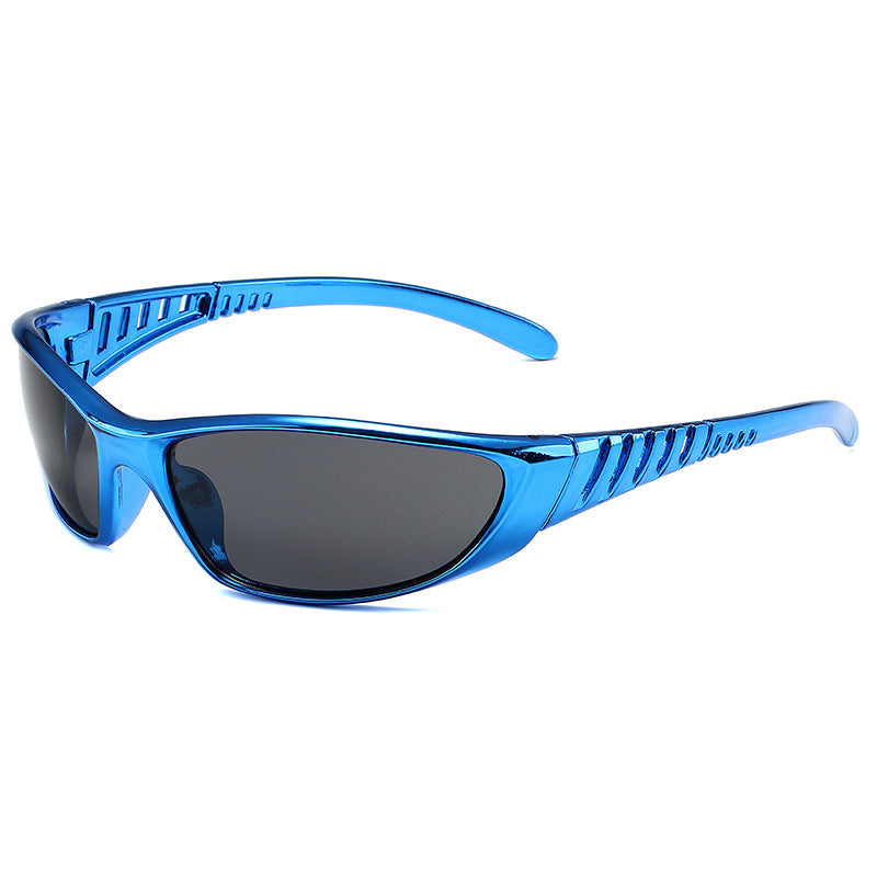 Futuristic Hollow-Out Sunglasses