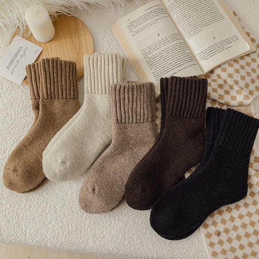 Soft Terry Velvet Winter Socks