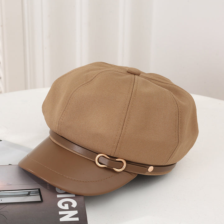 Octagonal Cap Brim Hat