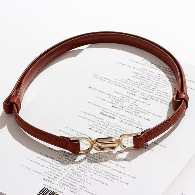 Simple Style Waist Belt