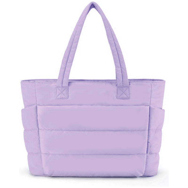 Women's Cotton Handbag Large Zipper Travel Essential