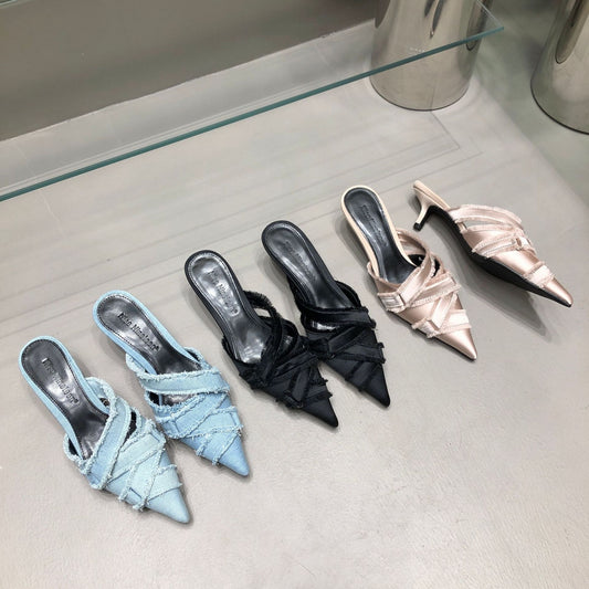Chic Baotou Heeled shoes