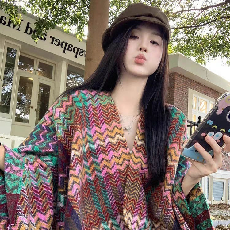 Cozy Thickened Tassel Wrap