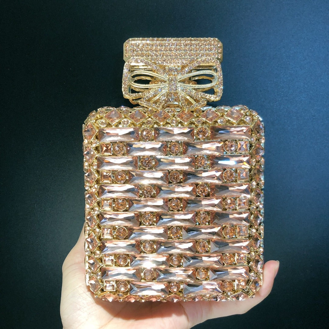 Chic Crystal Perfume Clutch