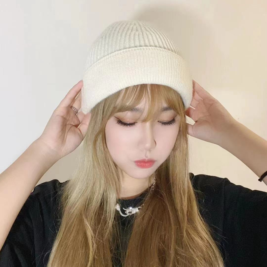 Women's Winter Personalized Big Head Circumference Warm Wool Hat