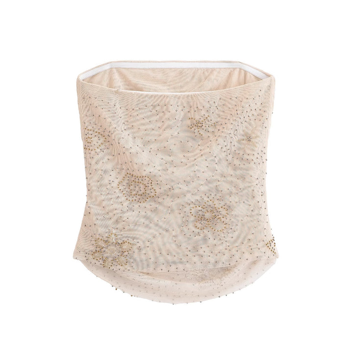 Women's Beaded Top Skirt Set
