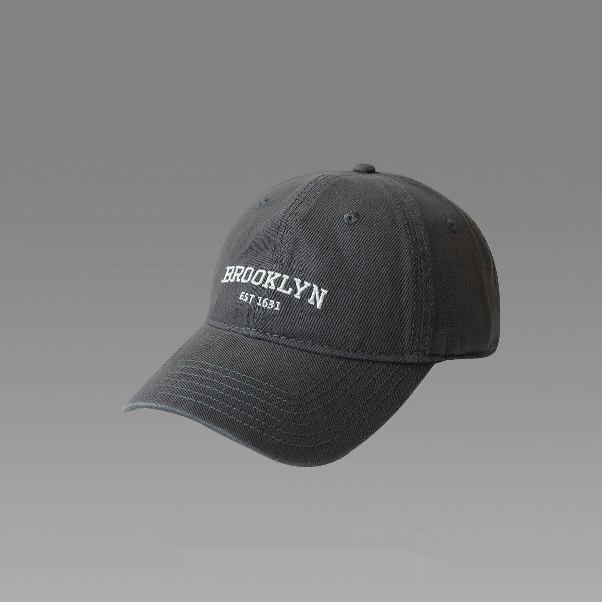 Gray Wool Beret Female Warm Knitted Hat