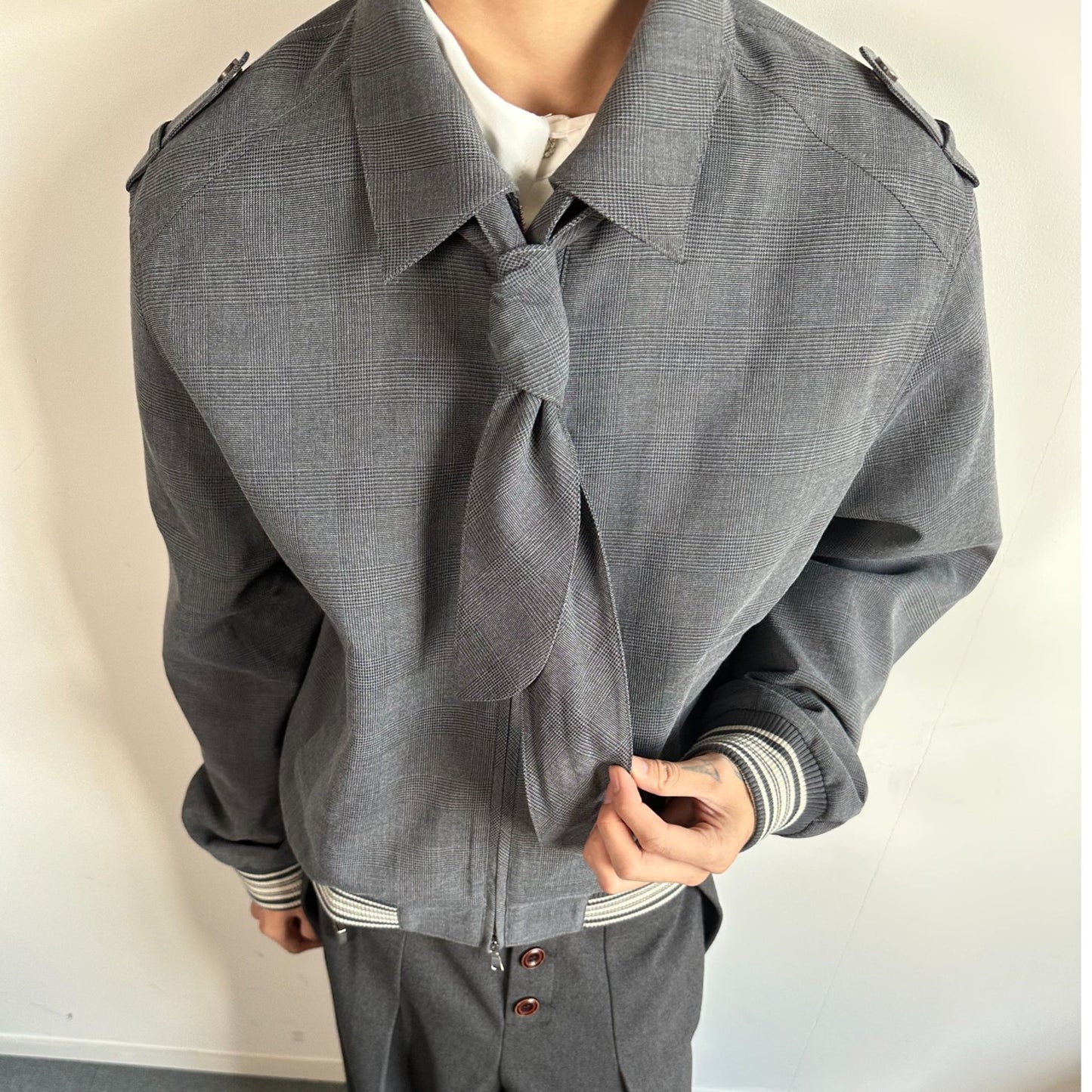 Bow-Tied & Snatched British Blazer