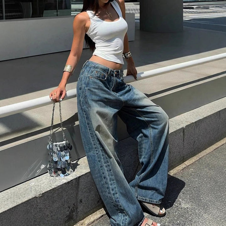 Straight-leg Denim