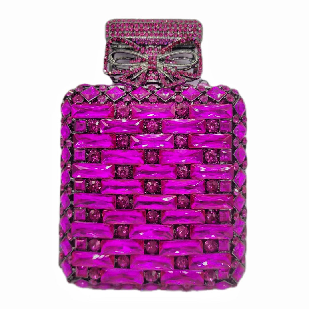 Chic Crystal Perfume Clutch
