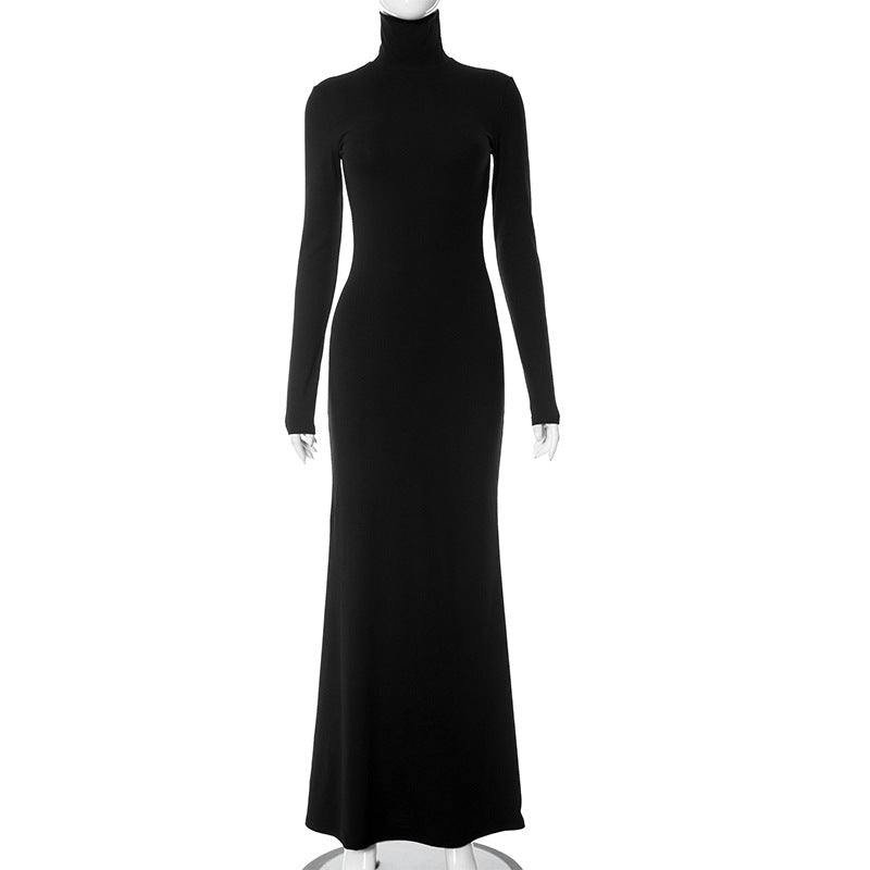 Timeless Black Long Sleeve Dress