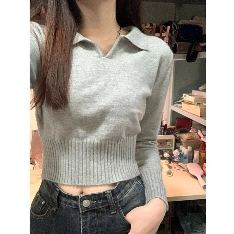 Women's Gentle Milk Bottoming Sweater