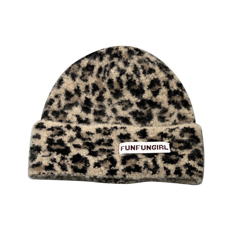 High-end New Jacquard Thick Warm All-match Knitted Hat